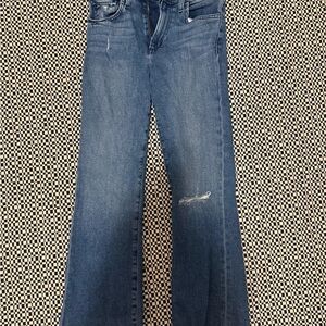 Joe's Jeans Blue Flare Wide Leg Denim